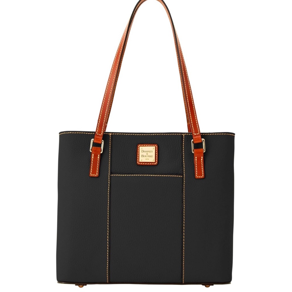 Dooney & Bourke Black and brown leather purse